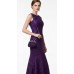 Evening Bag - Sophisticated Woven Satin Evening Clutch with Jeweled Ball Clasp - BG-AF12601PL